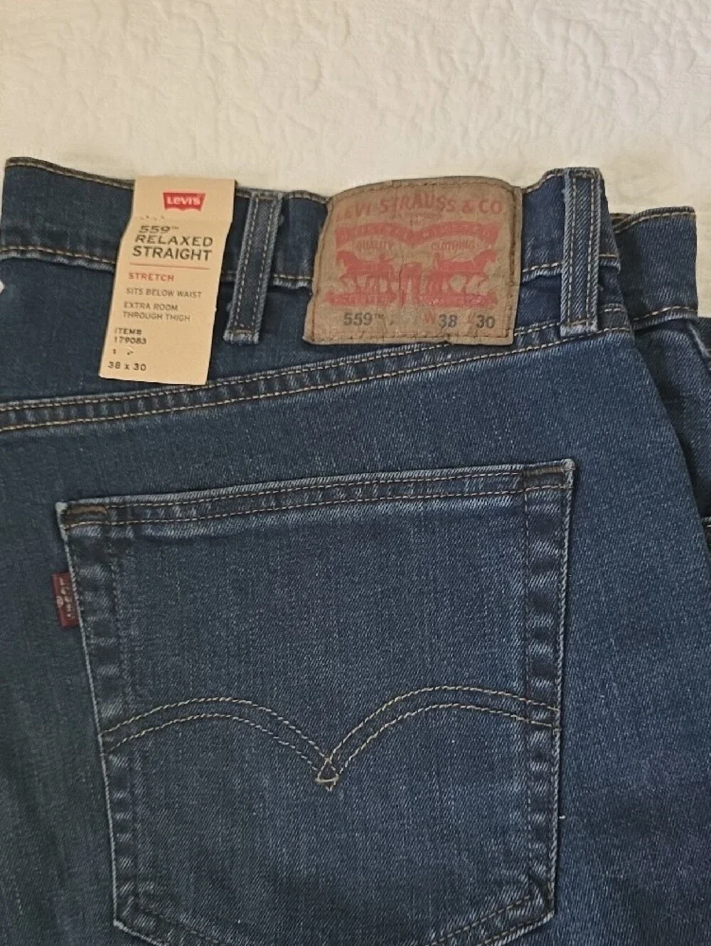 Levi's Relaxed Straight Jeans in Dark Indigo